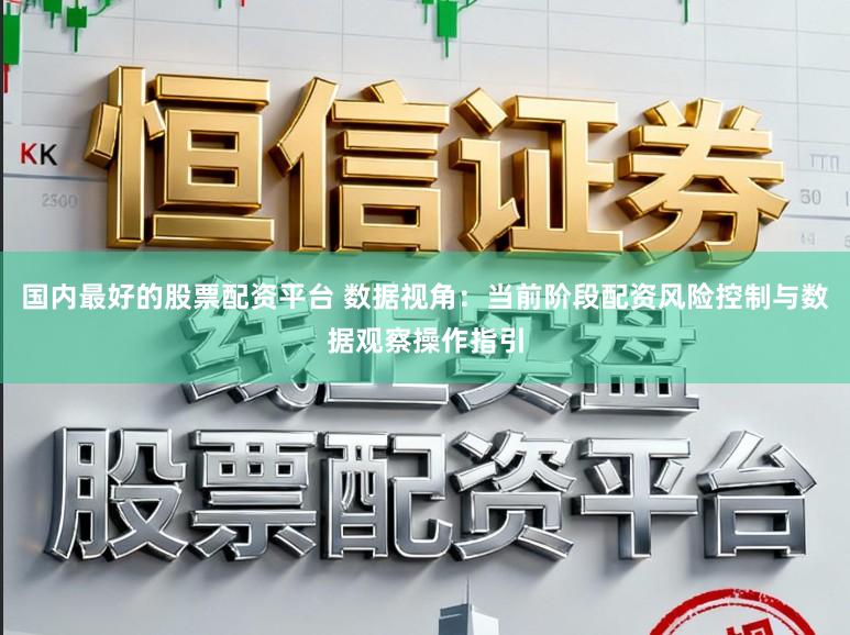 国内最好的股票配资平台 数据视角：当前阶段配资风险控制与数据观察操作指引