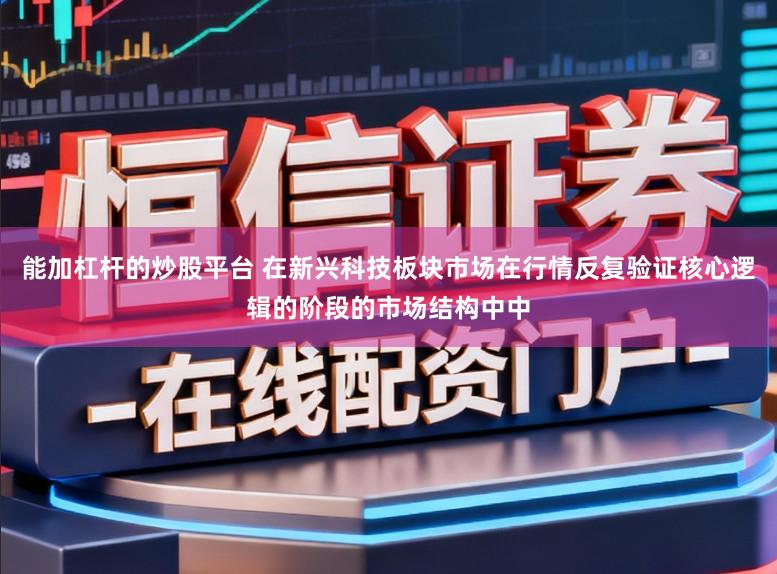 能加杠杆的炒股平台 在新兴科技板块市场在行情反复验证核心逻辑的阶段的市场结构中中