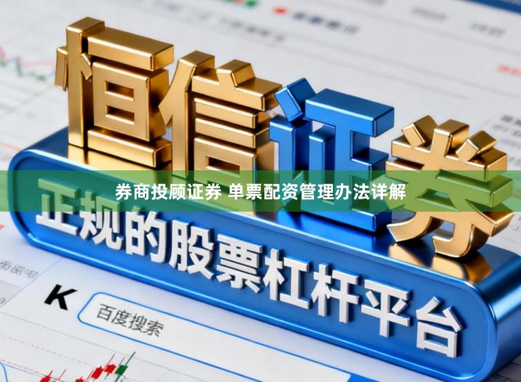 券商投顾证券 单票配资管理办法详解
