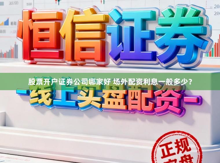 股票开户证券公司哪家好 场外配资利息一般多少？
