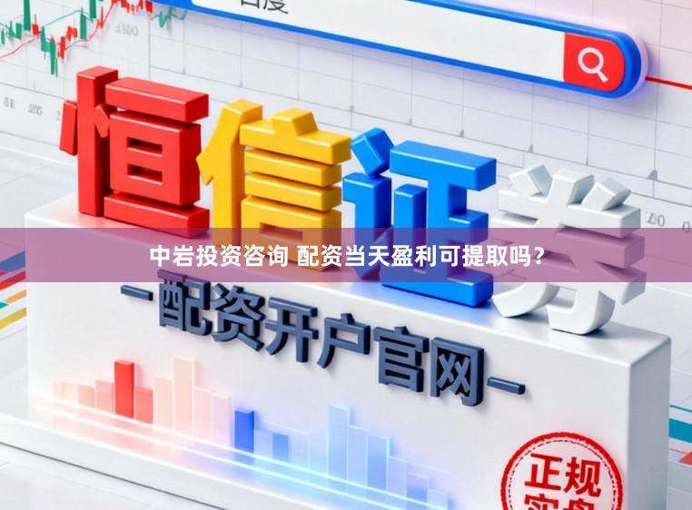 中岩投资咨询 配资当天盈利可提取吗？